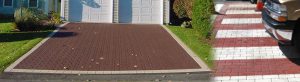 Albany NY Asphalt Concrete Driveway Paving imprint