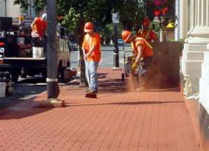 Stamped Asphalt Streetprint Albany NY