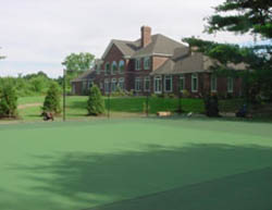 Tennis Court Paving Installation